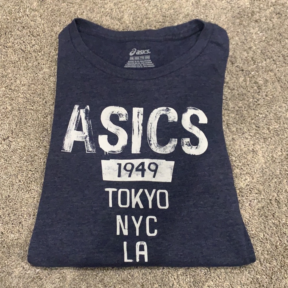 Asics 1949 NYC Tokyo LA men’s shirt